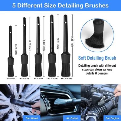 26pcs Car Detailing Brush Set Auto  Car Cleaning Tools Kit For Interior