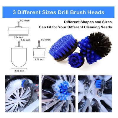 18 Pcs Auto Detailing Brushes Car Wash Brush Kit For Cleaning Auto Wheels
