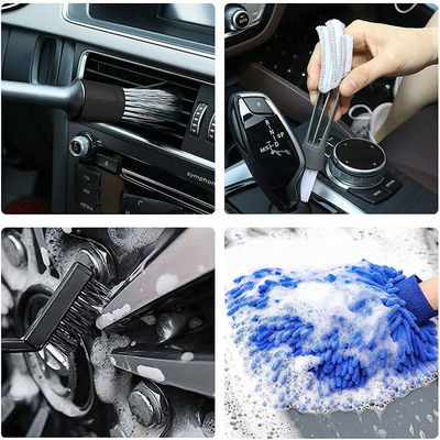 18 Pcs Auto Detailing Brushes Car Wash Brush Kit For Cleaning Auto Wheels