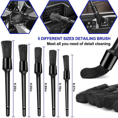 18 PCS Auto Detailing Brushes Car Wash Brush Kit For Cleaning Auto Wheels