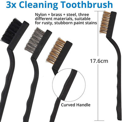 Newest Grey Car Cleaning Set 16PCS Car Cleaning Tools For Car Washer Assisted Products