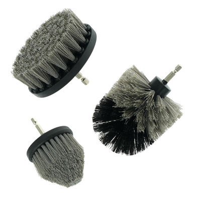 Household Drill Shower Scrubber 3 Piece For Upholstery