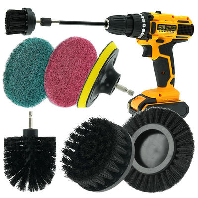 Multifunctional Bristle Drill Brush Attachment Electric Power Scrubber