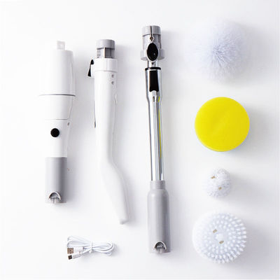Retractable Electric Cleaning Brush Spin Cleaner For Bathroom 2500mAh