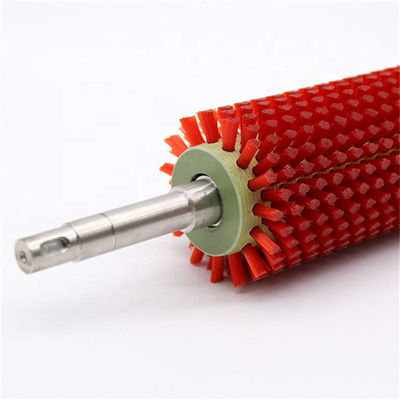 Industrial Nylon Cylinder Roller Brush Rotary Customized