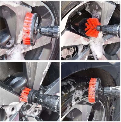 Electric Bathtub Bathroom Scrubber Drill Attachment Brush Polypropylene OEM