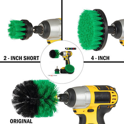 3 Pack Cleaning Brush Attachment Set All Purpose Drill Clean Kit For Kitchen