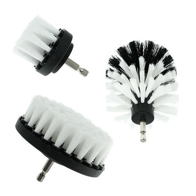 2inch 3.5inch Drill Scrub Brush Attachment Set For Bathroom Cleaning