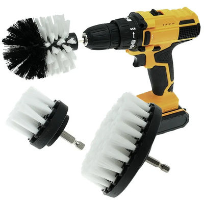 2inch 3.5inch Drill Scrub Brush Attachment Set For Bathroom Cleaning