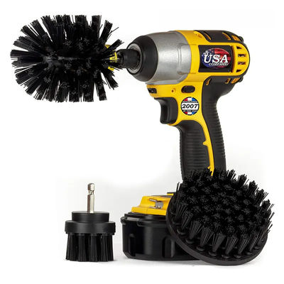 3 Pack Auto Power Drill Scrubber Carpet Scrubber Drill Attachment