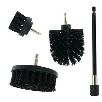 Cordless Drill Brush Brush Attachment Power Scrubber Set 4 Piece