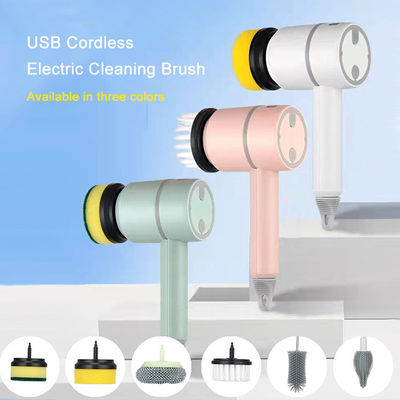 Kitchen Household Power Electric Spin Scrubber Cordless Rotating Speeds