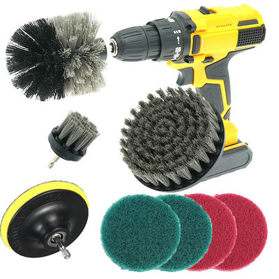 Effortlessly Clean Every Nook / Cranny With Drill Scrub Brush