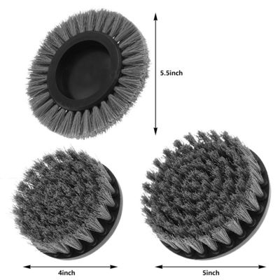 Drill Cleaning Brush With Grey Color Middle Brush Hardness Can Cleaning House,Kitchen
