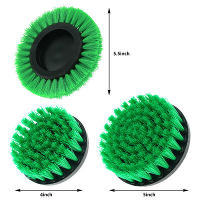 Custom Color With 4/5/5.5inch Drill Scrub Brush Rohs Certified