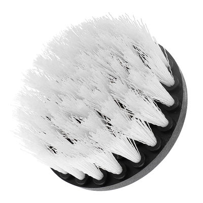 White Color 5inch Drill Brush Made In Pp Material Clean Soft Place