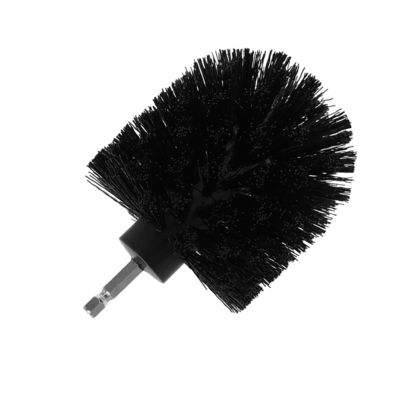 Black Color 2 Inch Drill Scrub Brush For Quick And Effective Cleaning