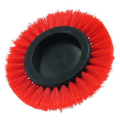5.5inch Size Red Cordless Drill Scrubber Brush Set With Adjustable Brush Head