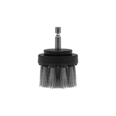 Gery Color 2 Inch Size Drill Brush Can Cleaning Car With Drill