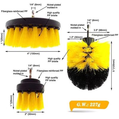 Long-lasting Drill Brush Set Custom Color