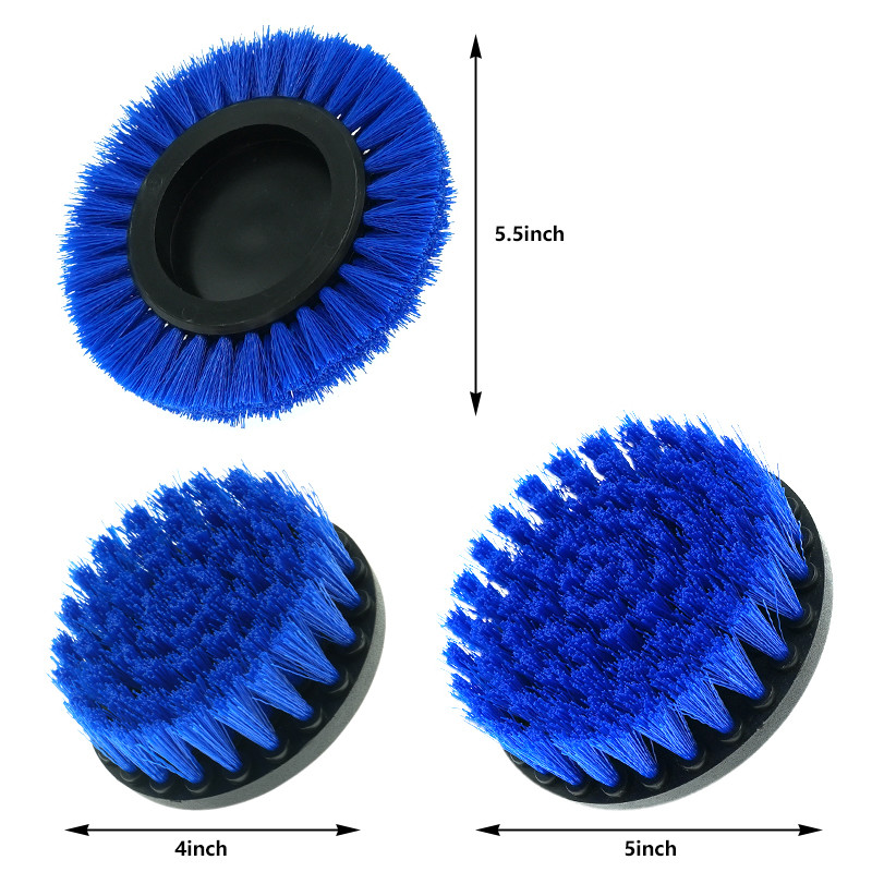 Rosh Certified Longevity Blue Color Middle Brush Hardness Drill Brush Kit