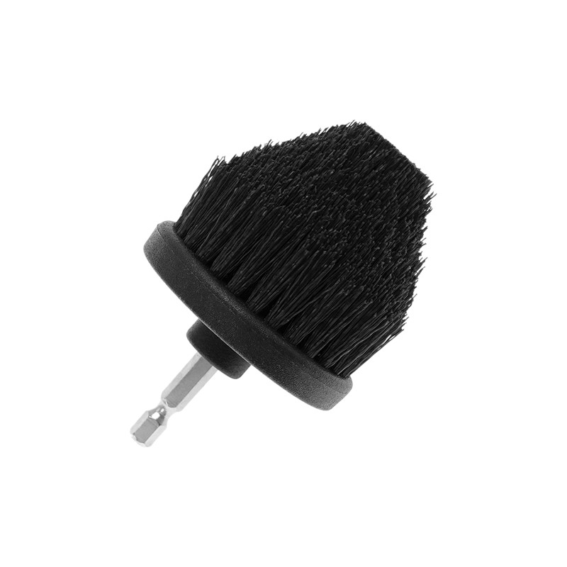 Black Color Hard Drill Brush Attachment Set For Clean Kitchen