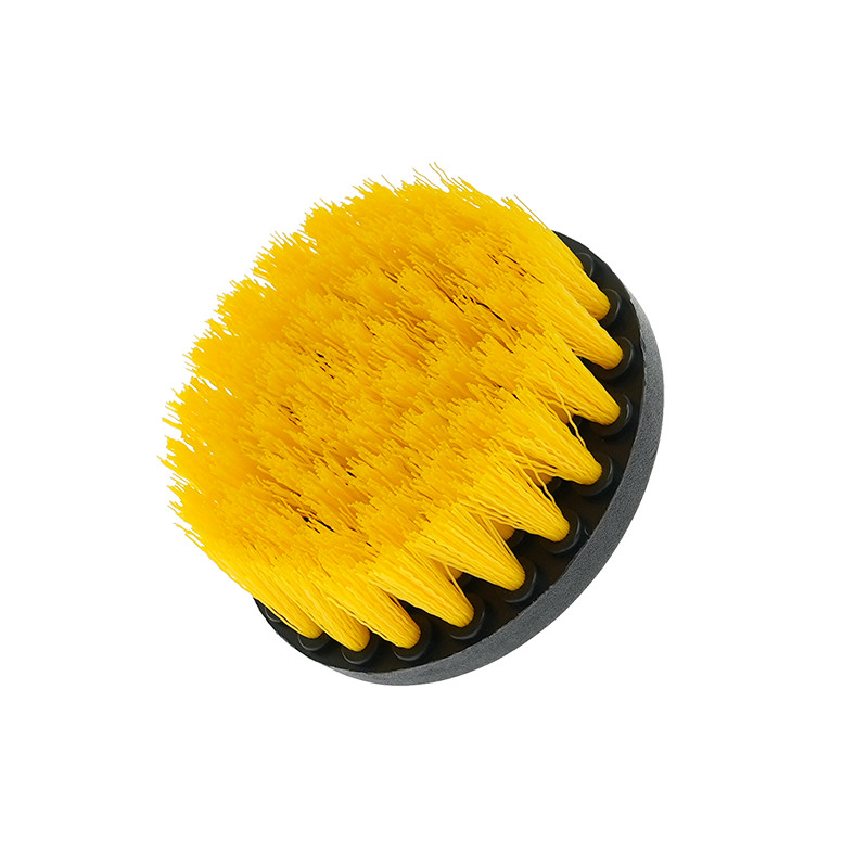 4 Inch Customized Color Pp Material  Brush With Electric Drill Brush For House Cleaning