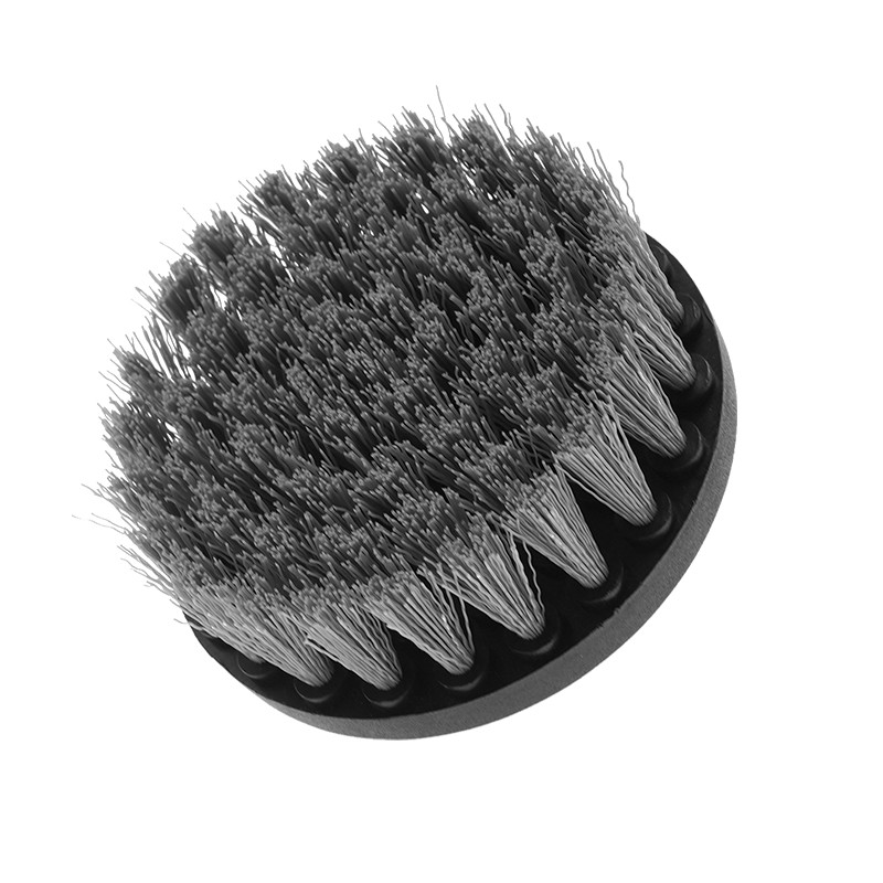 Car Brush Drill Brush Grey Color 4inch Size Can Cleaning Car With Drill