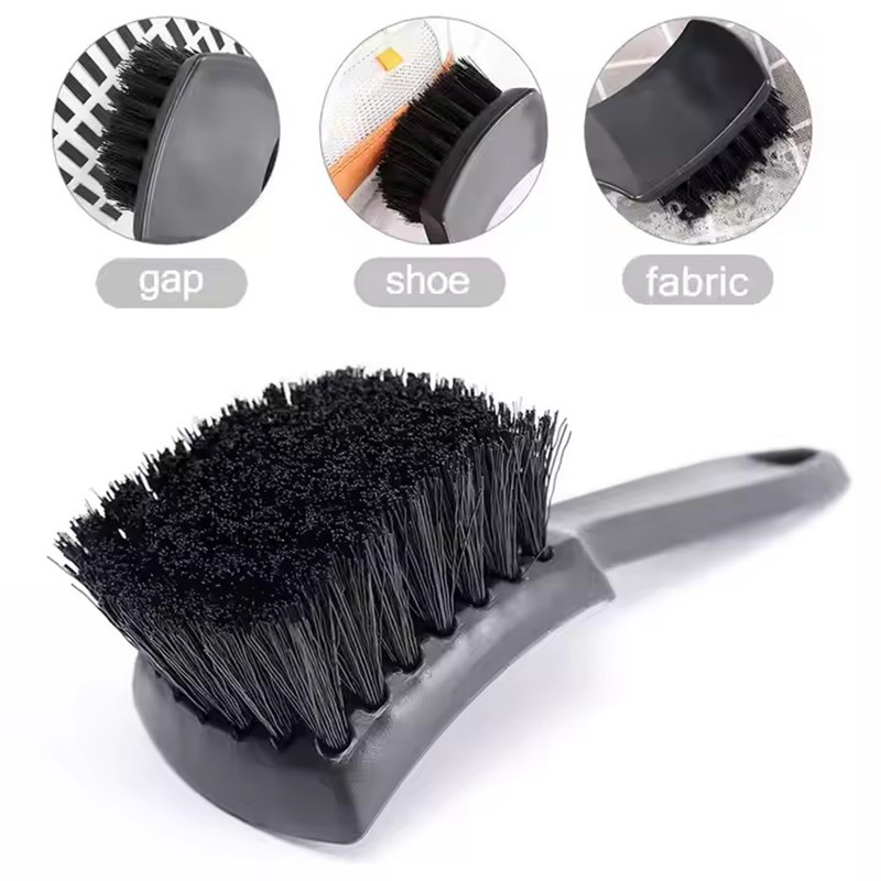 Multi Purpose Auto Cleaning Brush Vehicle Detail Brush For Interior And Exterior Cleaning