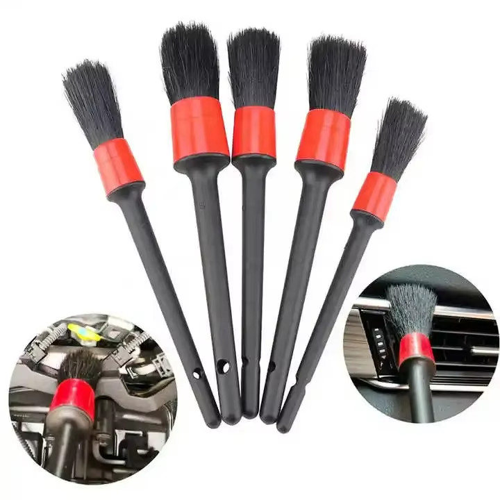 Car Detailing Brush With Customized Logo Filament Material Bristle Bristle Stiffness