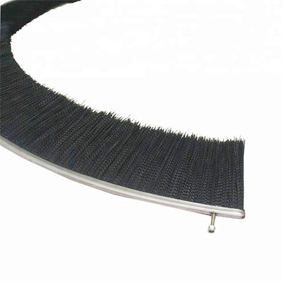 Nylon Industrial Door Brush Seal Steel Wire Strip ODM