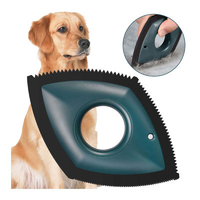 Cat Hair Remover PET Cleaning Brush With Detailing Squeegee Plastic Bristles