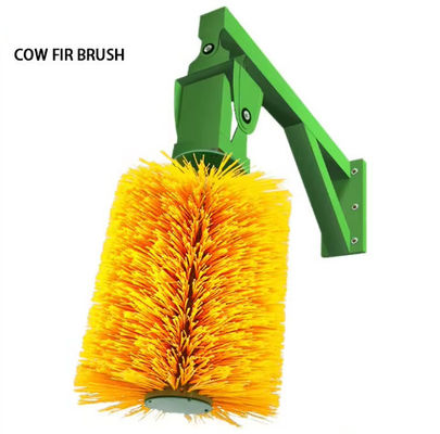 Yellow Color Durability Pp / Nylon Cow Cleaning Brush
